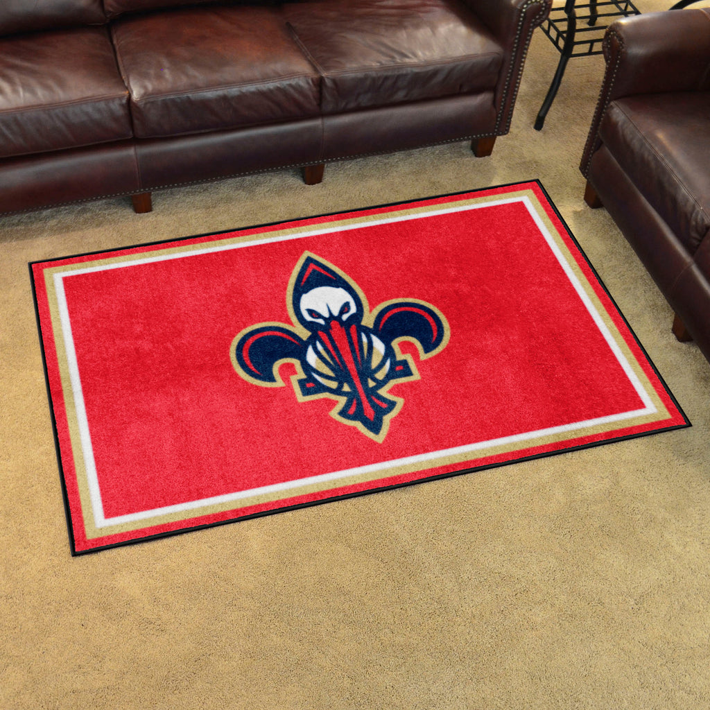 NBA - New Orleans Pelicans 4x6 Rug