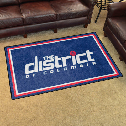 NBA - Washington Wizards 4x6 Rug