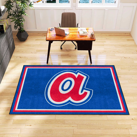 MLBCC ƒ?? Atlanta Braves 5x8 Rug