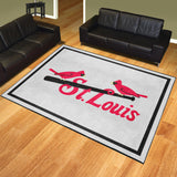 MLBCC ? St. Louis Cardinals 8x10 Rug