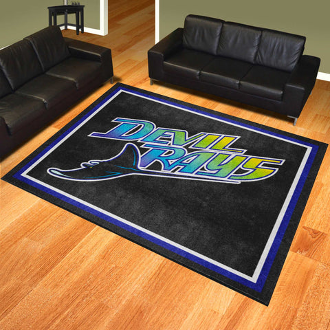 MLBCC ? Tampa Bay Rays 8x10 Rug