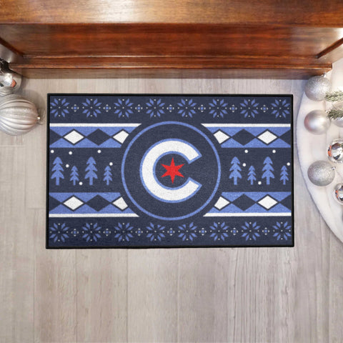 MLB - Chicago Cubs Holiday Sweater Starter Mat