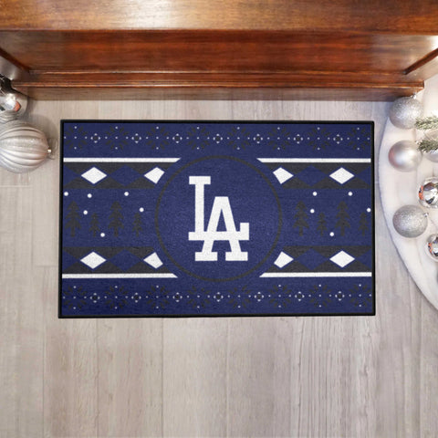 MLB - Los Angeles Dodgers Holiday Sweater Starter Mat