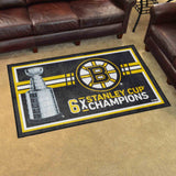 NHL - Boston Bruins 4x6 Rug