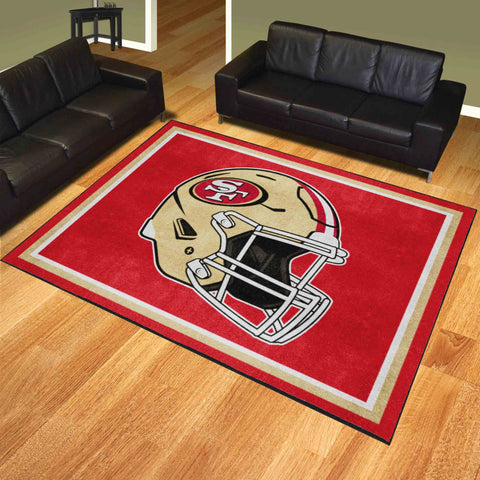 NFL - San Francisco 49ers 8x10 Rug