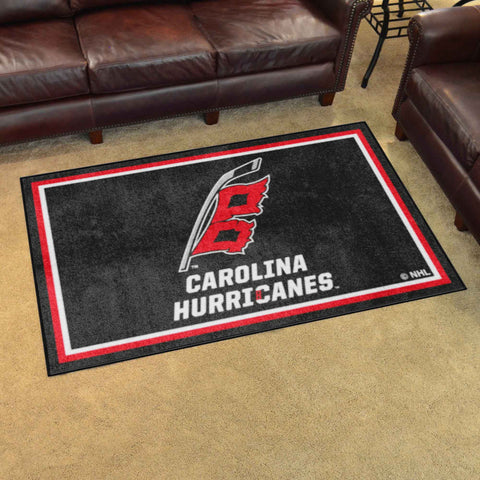 NHL - Carolina Hurricanes 4x6 Rug