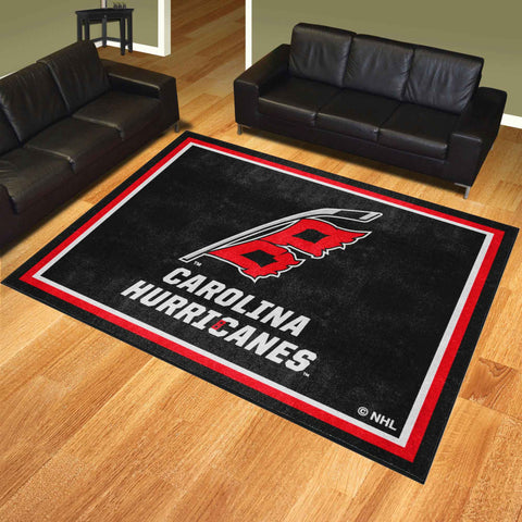 NHL - Carolina Hurricanes 8x10 Rug