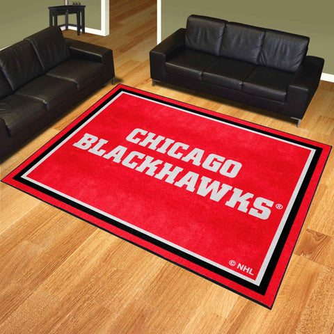 NHL - Chicago Blackhawks 8x10 Rug