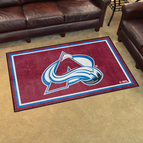 NHL - Colorado Avalanche 4x6 Rug