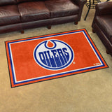 NHL - Edmonton Oilers 4x6 Rug