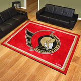 NHL - Ottawa Senators 8x10 Rug