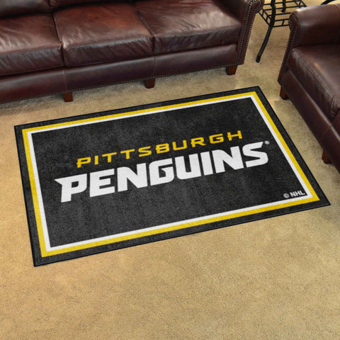 NHL - Pittsburgh Penguins 4x6 Rug