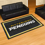 NHL - Pittsburgh Penguins 5x8 Rug