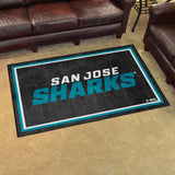 NHL - San Jose Sharks 4x6 Rug