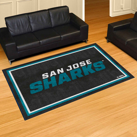 NHL - San Jose Sharks 5x8 Rug