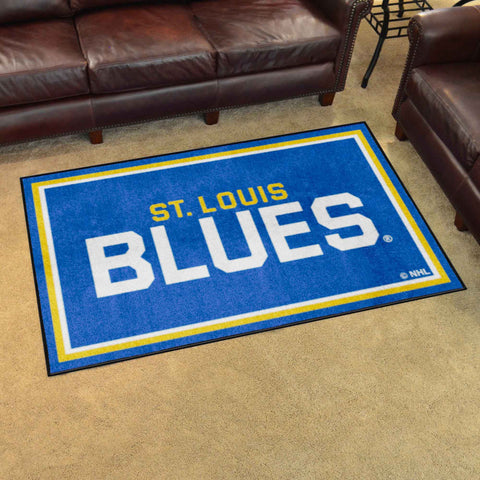 NHL - St. Louis Blues 4x6 Rug