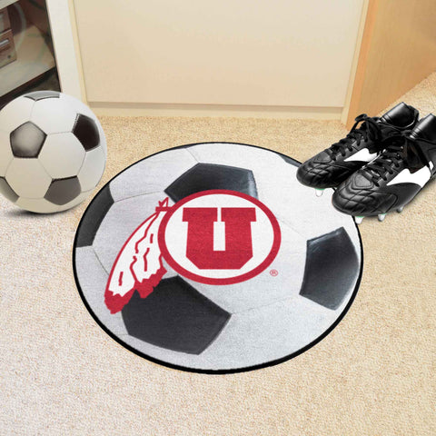 University of Utah Soccer Ball Mat