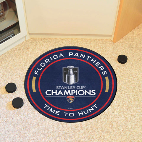 2024 Stanley Cup NHL - Florida Panthers-Puck Mat