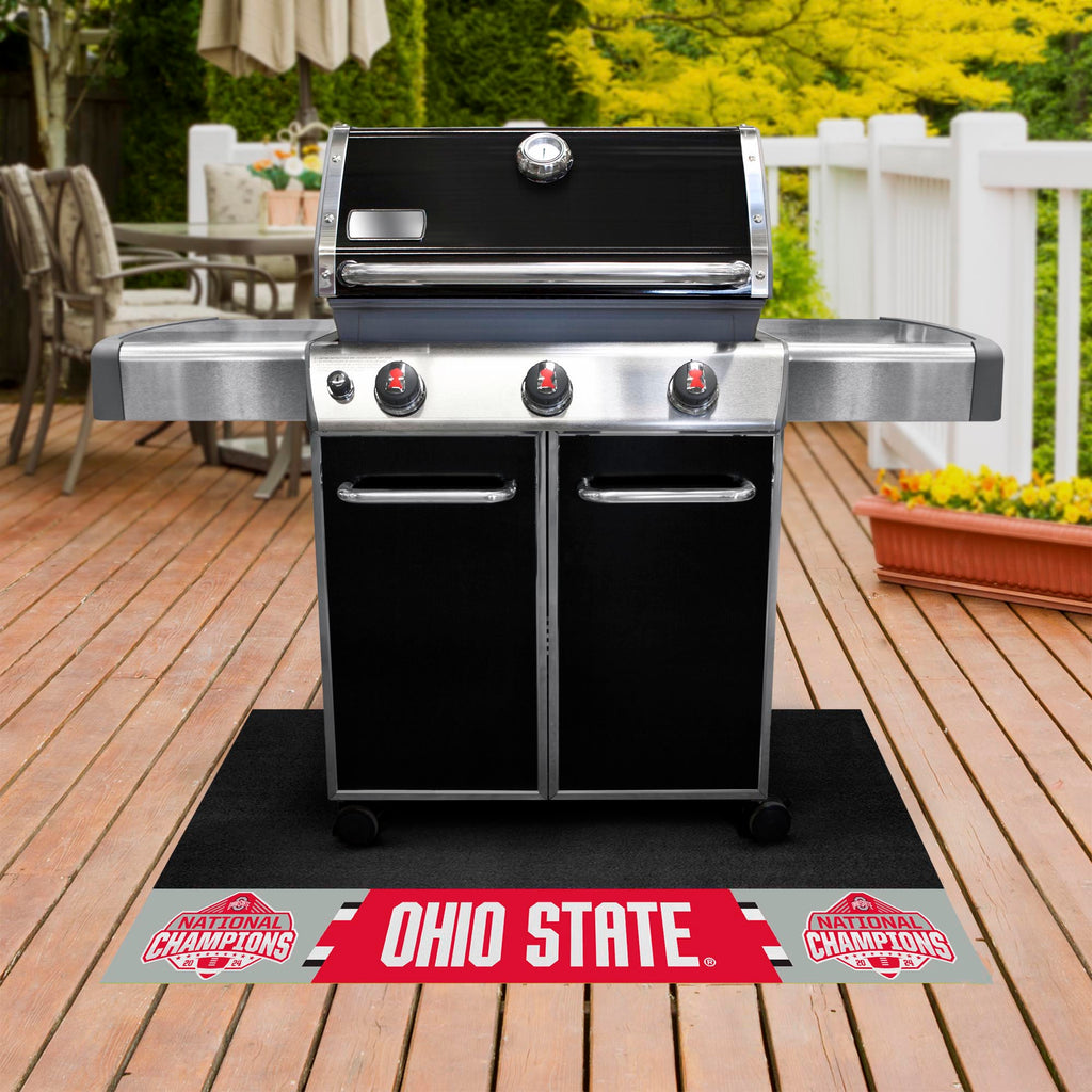 2024-25 College Football Champions Ohio State University Grill Mat