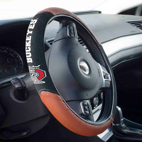 Ohio State University Sports Grip Steering Wheel Cover