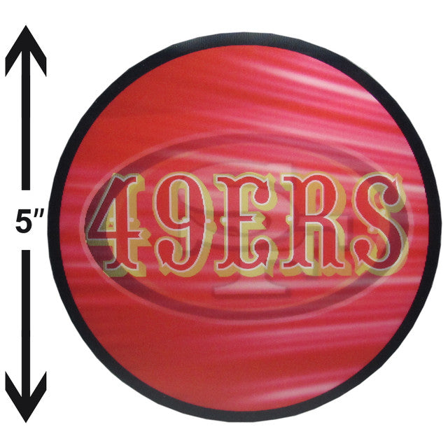 San Francisco 49ers Decal Lenticular