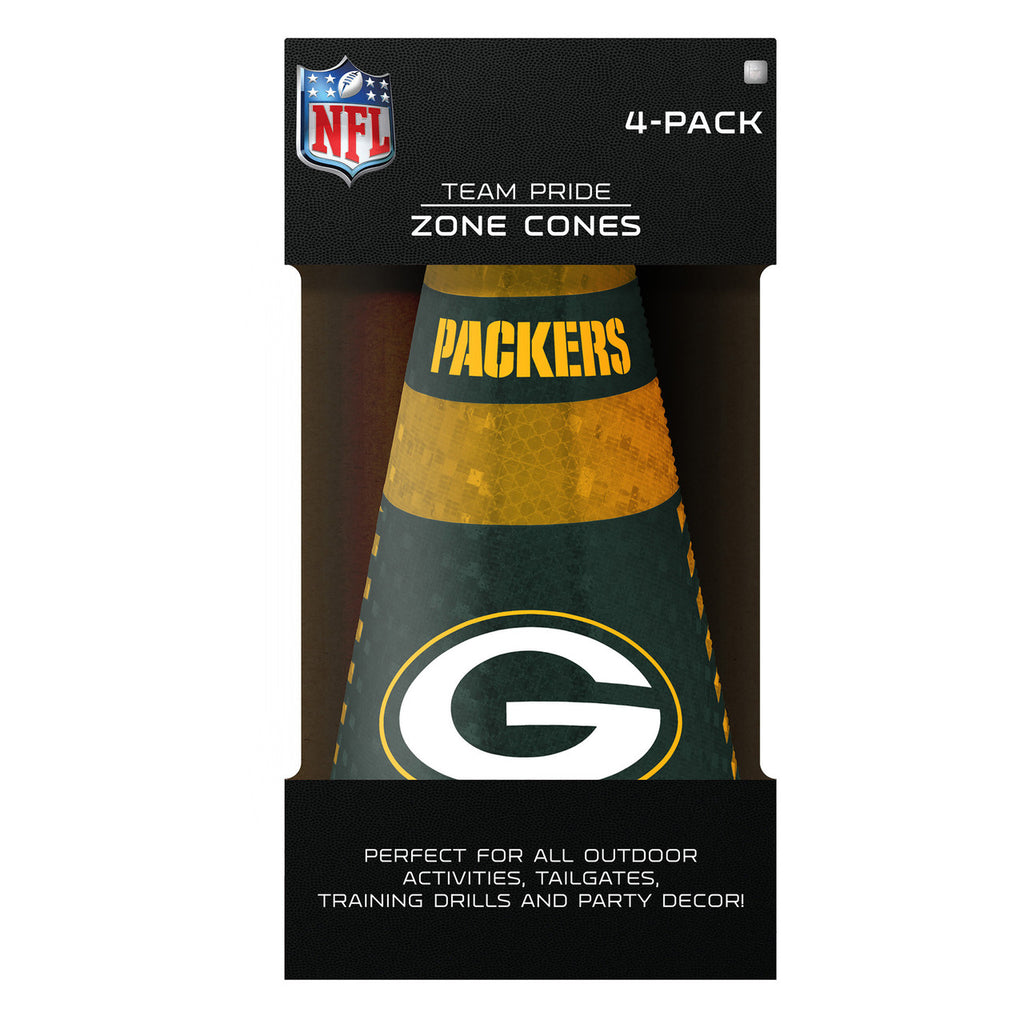 Green Bay Packers Zone Cones 4 Pack