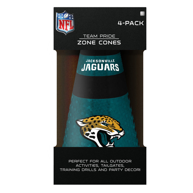 Jacksonville Jaguars Zone Cones 4 Pack