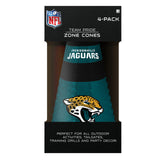 Jacksonville Jaguars Zone Cones 4 Pack