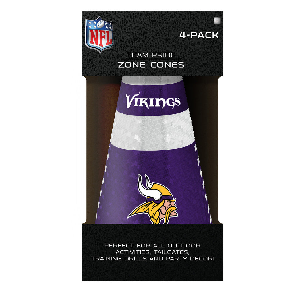 Minnesota Vikings Zone Cones 4 Pack