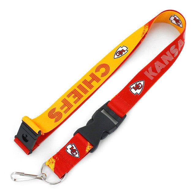 Kansas City Chiefs Lanyard Crossfade Design