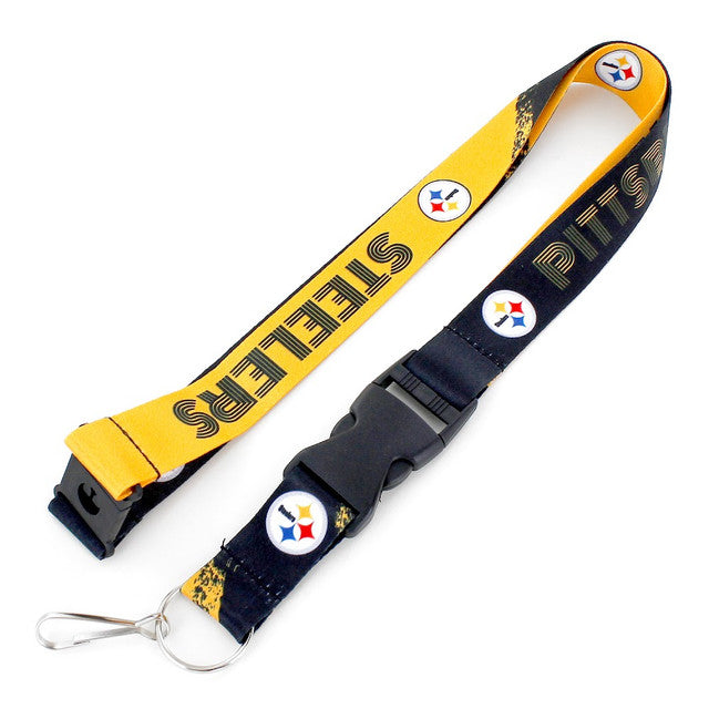 Pittsburgh Steelers Lanyard Crossfade Design