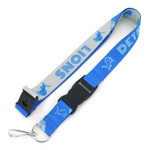 Detroit Lions Lanyard Crossfade Design