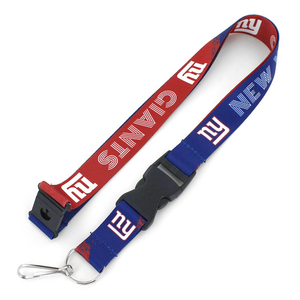 New York Giants Lanyard Crossfade Design