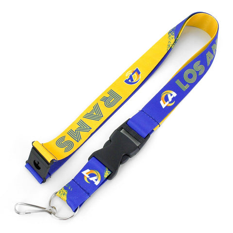 Los Angeles Rams Lanyard Crossfade Design