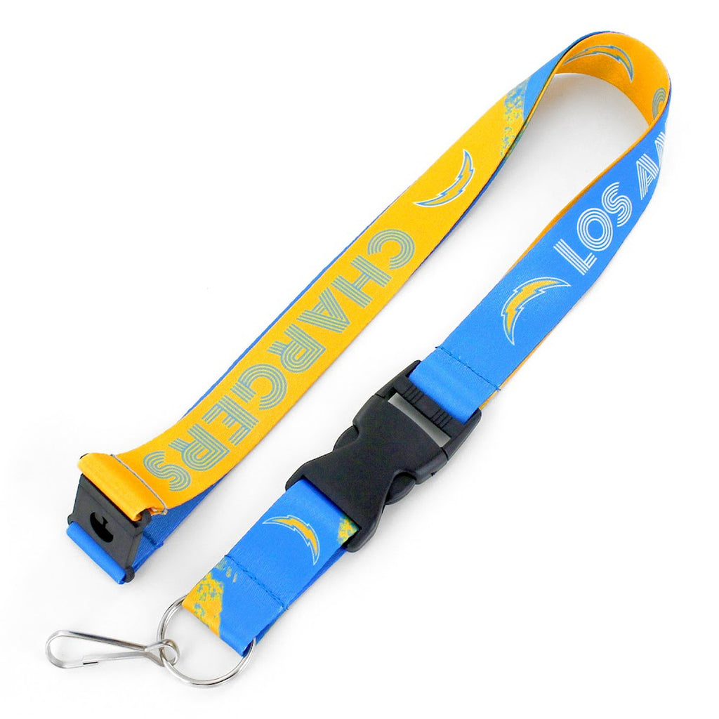 Los Angeles Chargers Lanyard Crossfade Design