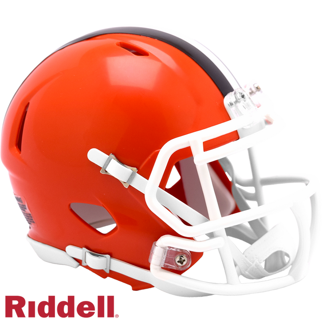 Cleveland Browns Helmet Riddell Replica Mini Speed Style 2024