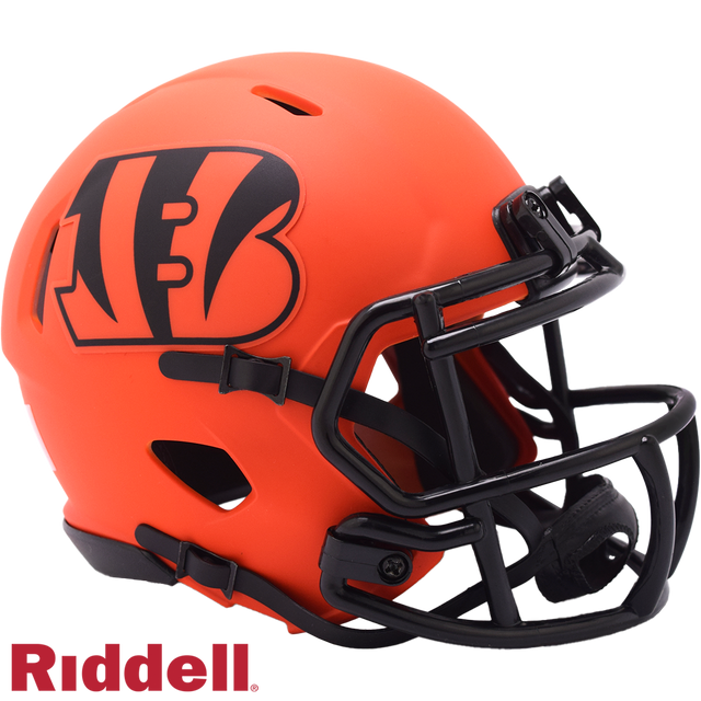 Cincinnati Bengals Helmet Riddell Replica Mini Speed Style Rave Alternate