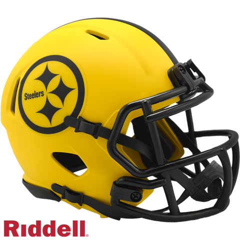 Pittsburgh Steelers Helmet Riddell Replica Mini Speed Style Rave Alternate