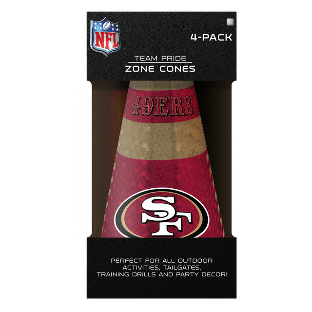 San Francisco 49ers Zone Cones 4 Pack