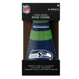 Seattle Seahawks Zone Cones 4 Pack