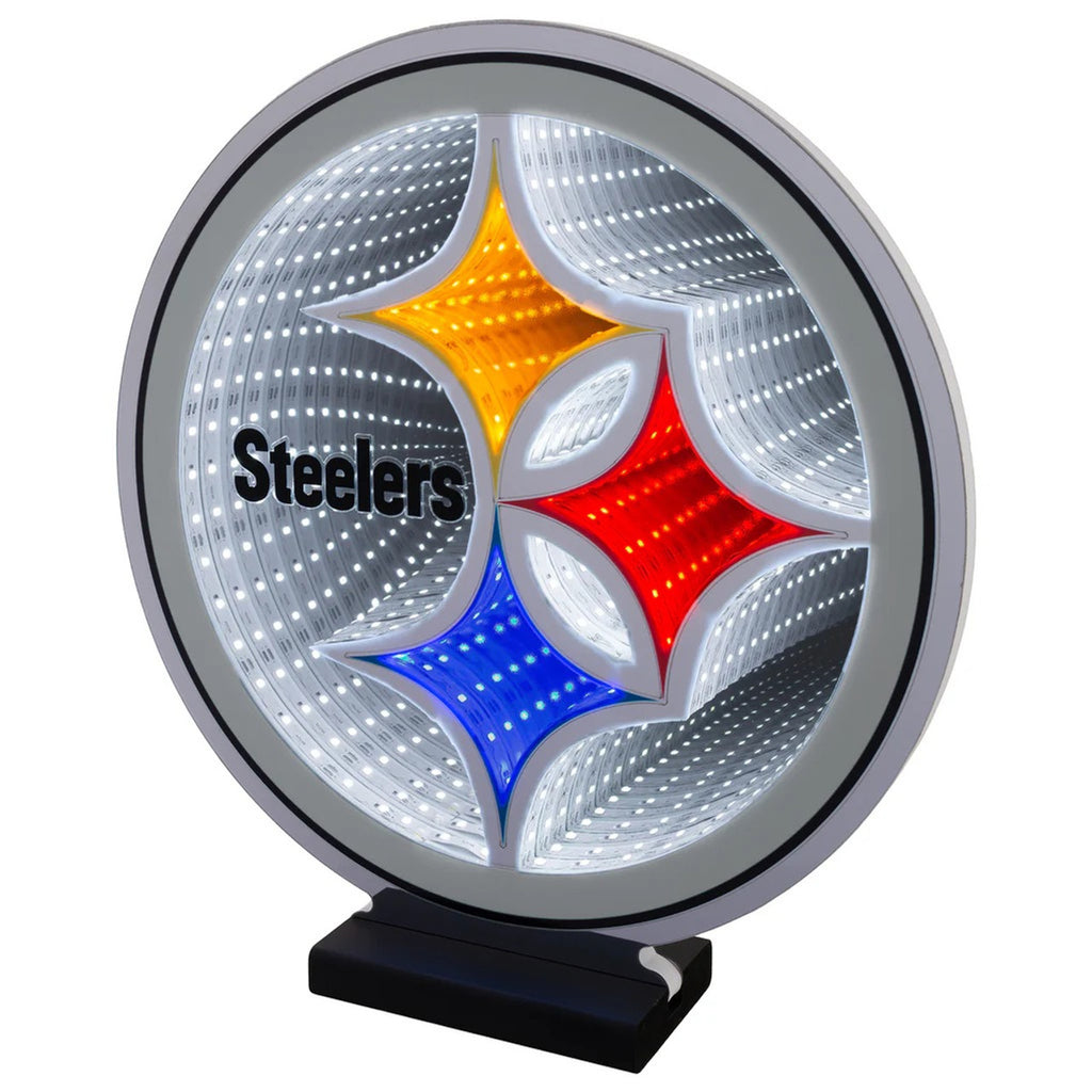 Pittsburgh Steelers LED Infinity Logo Light