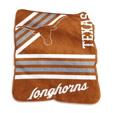 Texas Longhorns Blanket 50x60 Raschel Throw