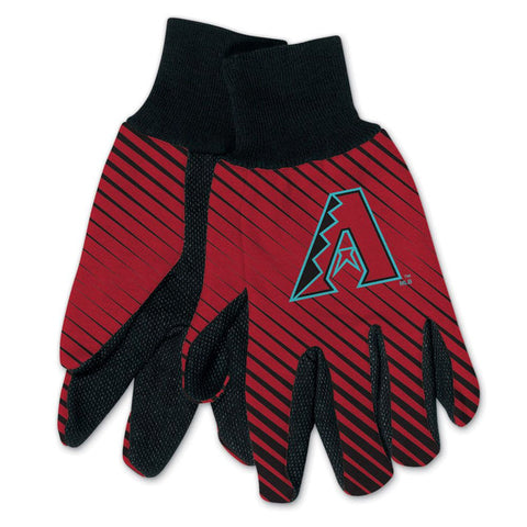 Arizona Diamondbacks Gloves Two Tone Style Adult Size