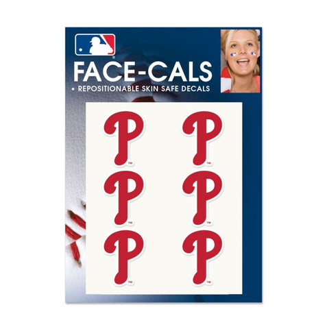 Philadelphia Phillies Tattoo Face Cals