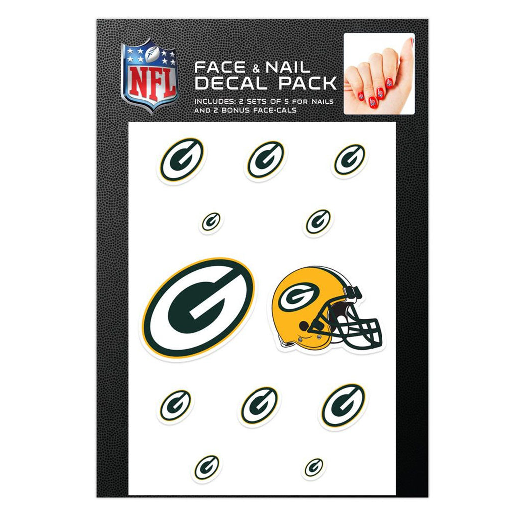 Green Bay Packers Nail Cals