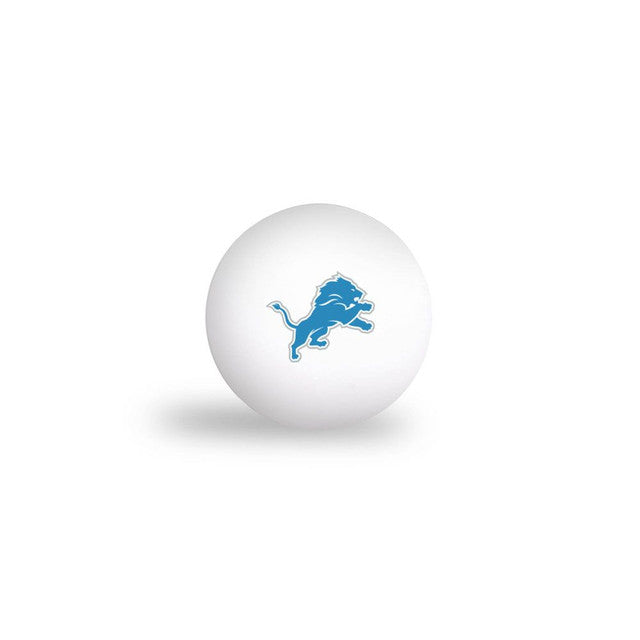 Detroit Lions Ping Pong Balls 6 Pack