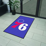 NBA - Philadelphia 76ers 3X5 Logo Mat - Portrait