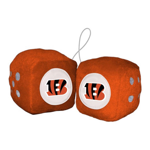 Cincinnati Bengals Fuzzy Dice