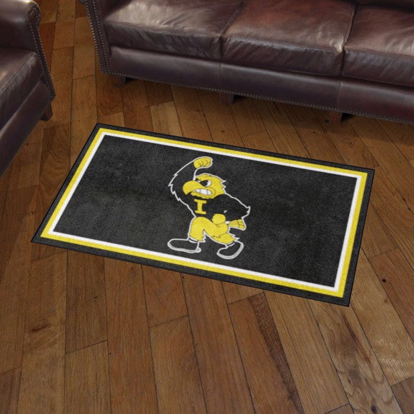 University of Iowa 3x5 Rug