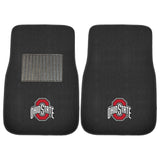 Ohio State University 2-pc Embroidered Car Mat Set